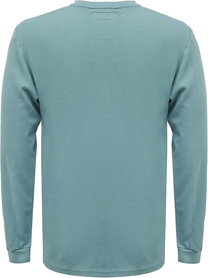 KONRECO FR Shirts for Summer Flame Resistant Shirt 5.5oz Light Weight CAT2 Henley Shirts