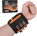 Magnetic Wristband for Holding Screws, Nails, Drill Bits - 15 Powerful Magnets Tool Belt, 3rd Helping Hand Tool - Cool Gadgets Gifts for Men, Dad, Husband, Father's Day, Christmas Stocking Stuffers