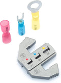 Wirefy Crimping Die for Heat-Shrink Connectors 22-10 AWG | Interchangeable Quick-Change Die for Wirefy Crimping Tools | Wide-Profile Precision Crimp