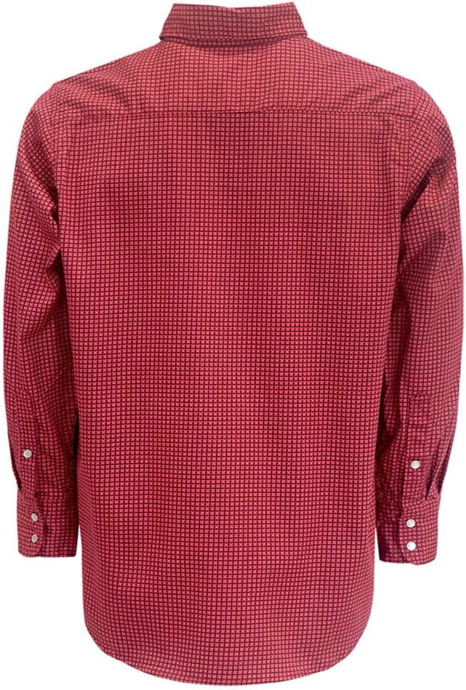 TICOMELA Men’s Mid-Weight FR Welding Shirt, 7.5oz 100% Cotton NFPA 2112 CAT2 – Flame-Resistant Button-Down Work Shirt