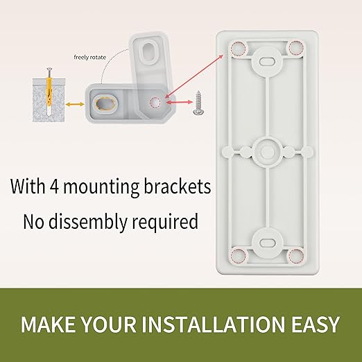 DC500V Solar Disconnect Switch IP65 Waterproof Outdoor Solar Breaker with Din Rail Enclosure MCB 2P Small Circuit Combiner Box with Wall Mounting Brackets
