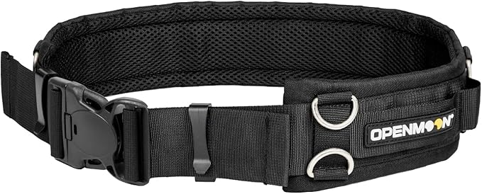 OPENMOON Multi 2” Padded Belt working tool belt,with six pen hole,8 metal locker