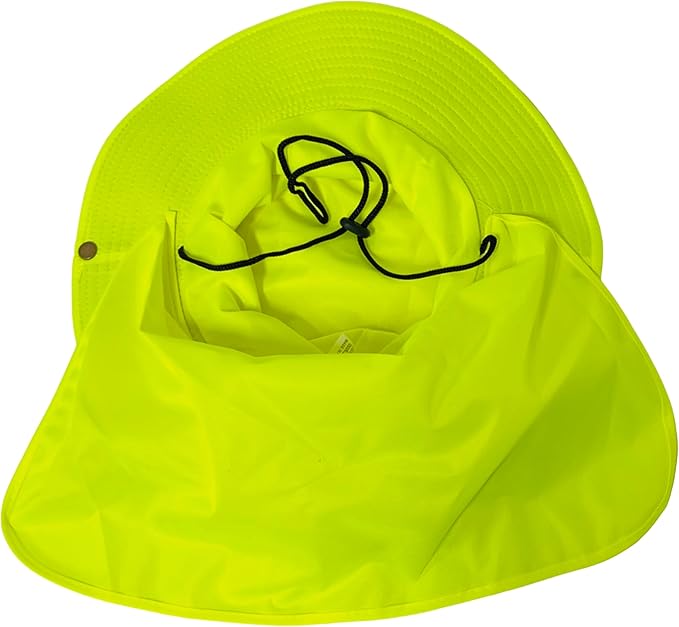 Packable and Adjustable Reflective Neon Boonie Sun Hat