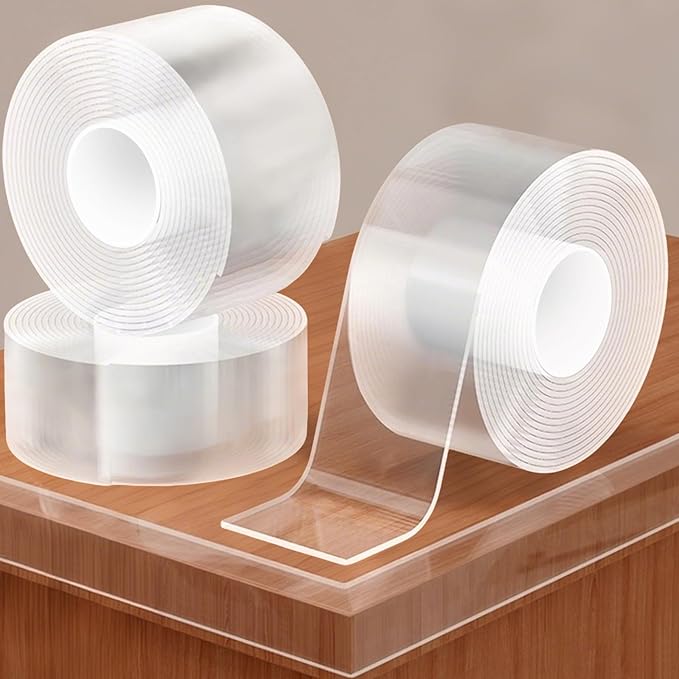 3 Pack Clear Soft Corner Protectors for Furniture Strip,2 in x 9.84 FT,Sharp Edge & Table Bumper,Window Edge,Wall Protector, Soft Corner Guards Safe for Proof,Table Corner Protectors in Family