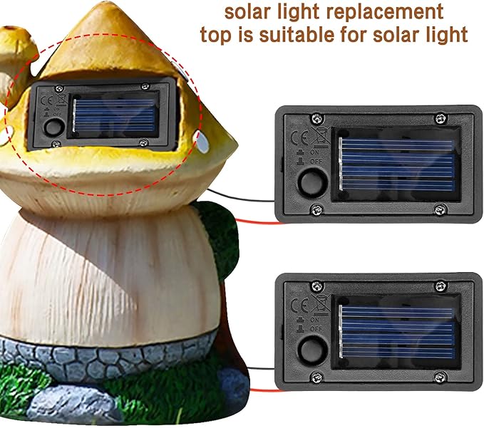 Battery Box, Solar Lantern Light Replacement Parts Top for Outdoor Hanging Lanterns Container Home Solar Lamp Hanging Lantern Led Accessories DIY Garden Decor (4PCS)