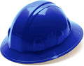 Pyramex Safety SL Series Full Brim Hard Hat 4-Point Ratchet Suspension
