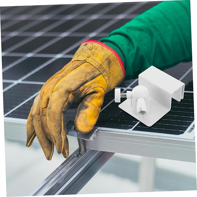 Adjustable Aluminum Alloy Solar Panel Bracket for Rv Boat and Truck Roof Strong Support for Maximum Sunlight Absorption Compact Design for Efficient Space Utilization