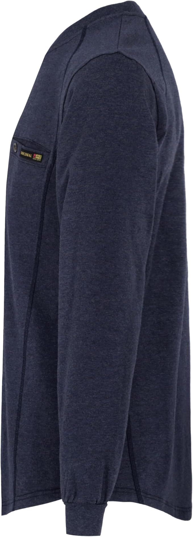BOCOMAL FR Shirts for Men Melt Pocket Lightweight Crew T-Shirt NFPA2112/CAT2 Fire Resistant Work Shirt