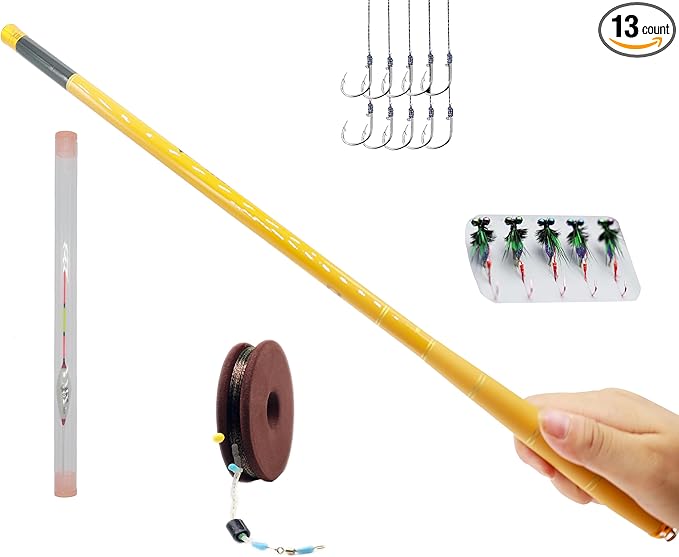 Fishing Rod Fishing Rod Kit - Stream Fishing Pole Small Creek Telescopic Fly Poles All Waters Quality Carbon Tube Creek Rods