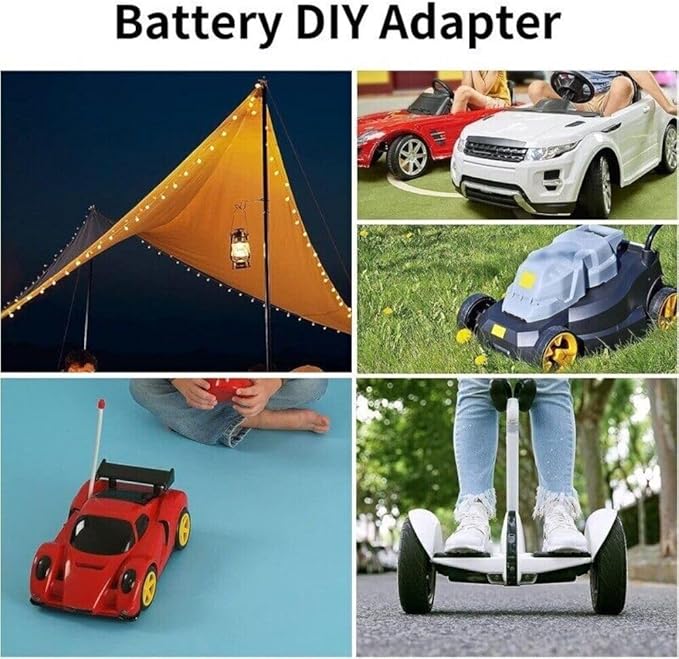DC 18V to DC 12V Step Down Converter for Ridgid 18V Battery Adapter for Power Wheel Converter with Upgraded Low Voltage Protection for Golf Rc Car Truck Light (20A 240W)