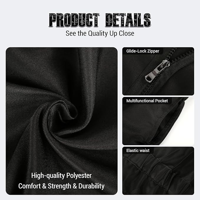 MCJC Coveralls for Men Adult Jumpsuit Coveralls Mechanic Work Uniform Halloween Horror Killer Costume