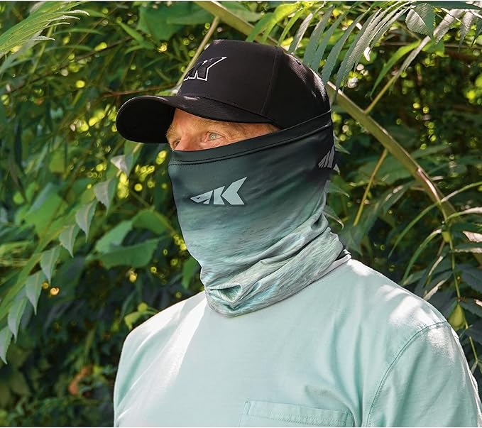 KastKing Sol Armis Neck Gaiter - UPF 50 Face Mask - UV Sun Protection Mask for Men & Women, Fishing, Hiking