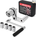 COTOUXKER Torque Multiplier, Heavy Duty Torque Multiplier Wrench Set for Lug Nut Remover 1/2 Driver 1:16 Labor Saving Wrench