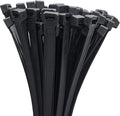 Large Zip Ties Heavy Duty Outdoor 24 inch 100 Pack, Black Long Cable Ties with 120 lbs Tensile Strength, Industrial Strong Zip Cable Ties Nylon Zipties for Outdoor Indoor Use