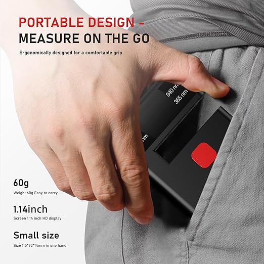 Tint Meter Inspector for Car Window, Portable Solar Tester Meter IR940nm/UV365nm/VLT530nm, with Data Locking and USB Charging Test Accuracy¡À2%,for Solar Film,Agricultural