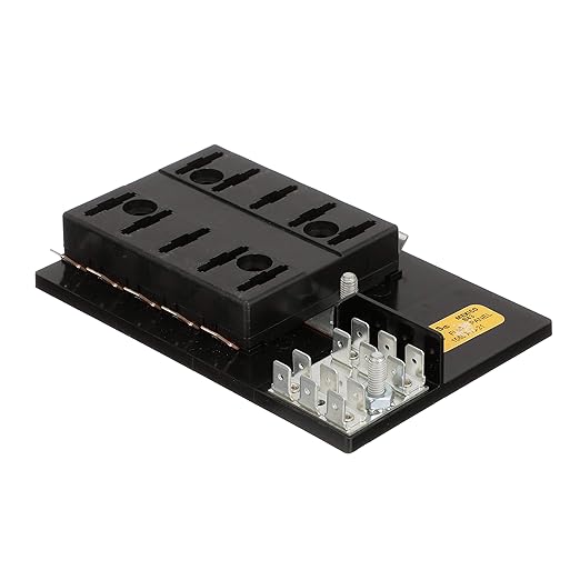 Seachoice Fuse Block ATO/ATC, 10 Gang Ground Bar 12V