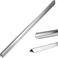 96x1x1 Inches 304 Stainless Steel Wall Corner Guards (10-Pack) Heavy Duty Rounded Corner Protector, Smooth Folded Edge Design for Wall Protection 90° Angle Metal Edge Guard