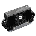 Thermalright HR10 2280 PRO Black SSD Heatsink Cooling,Double-Sided Heat Sink, with Small and High Speed PWM Fan,Thermal Silicone Pad for 2280 SSD PC and Computer,Desktop High Performance SSD Cooler