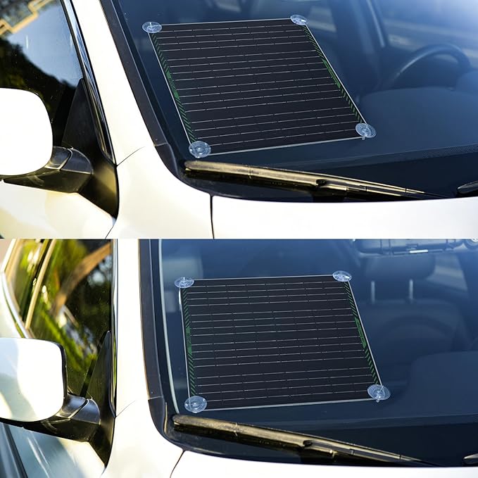 Topsolar 20W 18V Solar Panel Portable Battery Charger/Maintainer for Car, Motorcycle, Boat, RV, Trailer, Snowmobile
