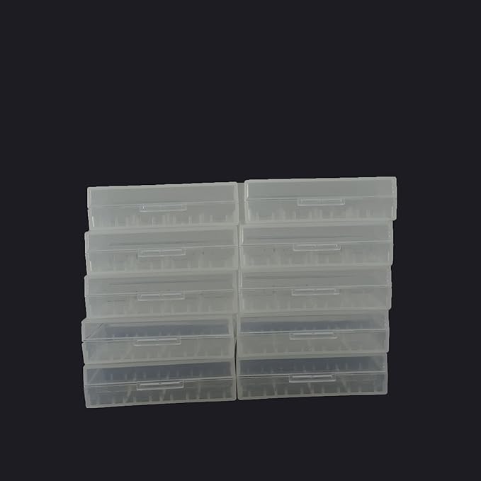 Gocomcom Honbay Pack of 10 Battery Storage Case/Box/Organizer/Holder for 18650 or CR123A Battery