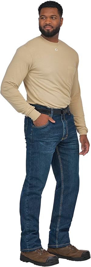 Bulwark FR Men's Fire Resistant Long Sleeve Lightweight T-Shirt