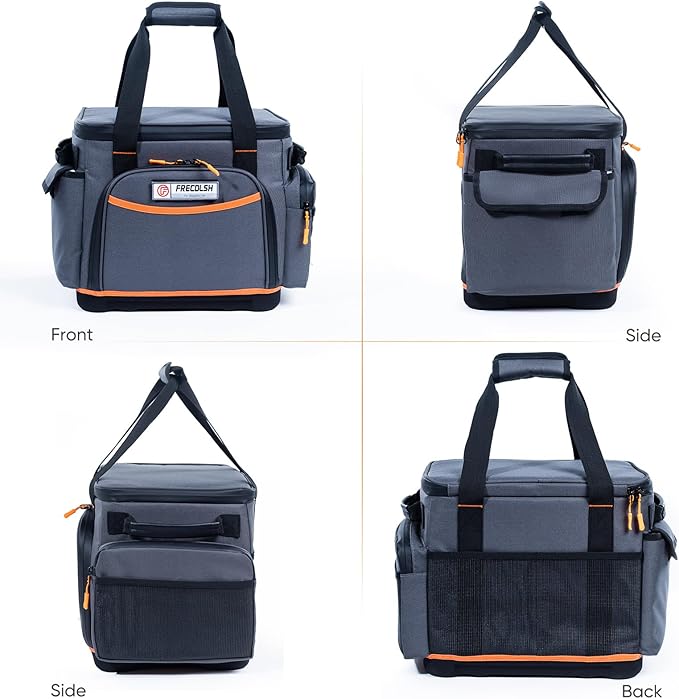 Travel Carrying Case Compatible with Jackery Explorer 1000, Portable Power Station Storage Case with Water- proof Bottom and Pocket for Jackery Accessories Solar Generator Storage Bag Only