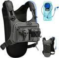 USA Original Patent Running Hydration Vest Backpack, Lightweight Chest Pack with 2.0L Water Bladder Bag Daypack for Hiking Running Cycling Race Marathon for Women Men
