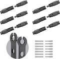 BougeRV 12 PCS Solar Connector Solar Panel Cable Connectors Solar Panel Connectors Kit Solar Connector with Spanners IP68 Waterproof 6 Pairs Male/Female (8AWG)