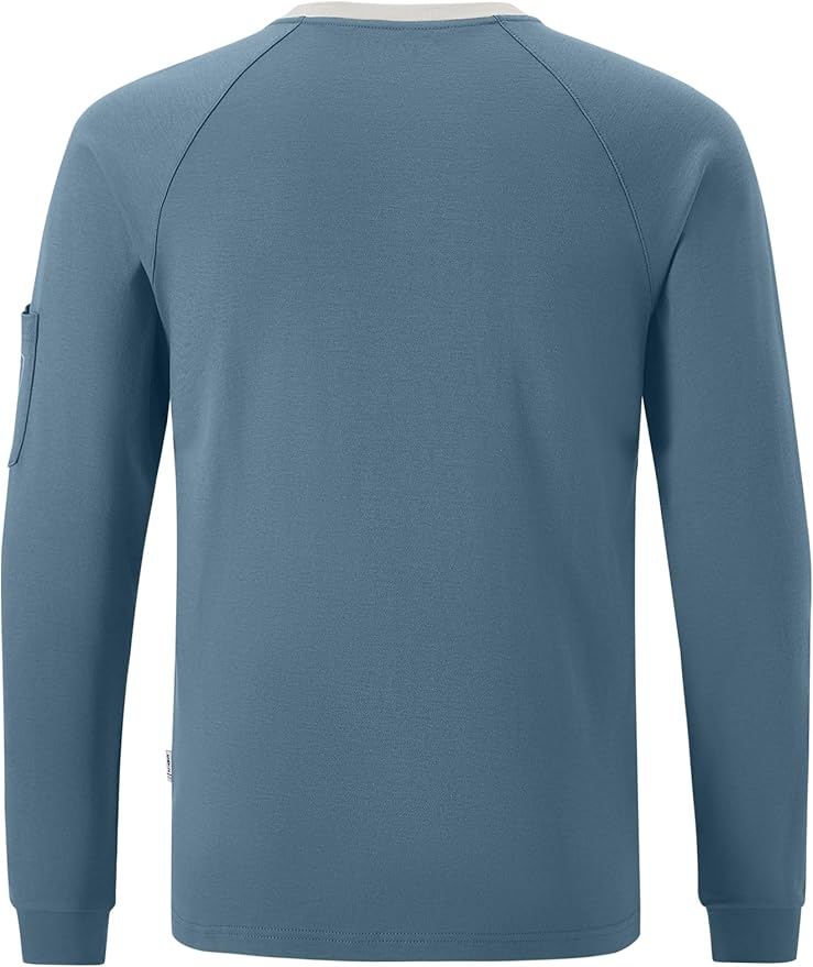 FR Shirts for Men Flame Resistant Shirts 6.5oz Light Weight Long Sleeve Fire Retardant Shirts CAT2/HRC2