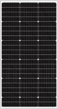 Newpowa 10BB 120W Solar Panel High-Efficiency Monocrystalline 24V PV Module Designed for 24V Off Grid System, Charge Your Battery of RV, Boat, Camper, Trailer, Gate Opener