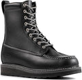 Men's SureTrack 6" & 8'' Leather Soft Toe Work Boot for Men, Welt Construction, Oil/Slip Resistant, Wedge Sole, Moc Toe Men's Work Boots, EH, 84994 & 86994