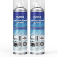 Air Conditioner Cleaner, Professional Cleaner Foam Spray, Foaming Coil Cleaners for AC Unit, Heating, Refrigerator, Multifunctional Cleaner Spray Bottle Breaks Down Dirt, Dust and Grease 2 Pack