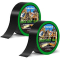 Butyl Deck Tape Joist Tape for Decking 2" x 50' Deck Butyl Tape,Joist Flashing Tape Waterproof,Weather Resistance Deck Joist Tape for Wood Beams Building Joists (2 Rolls)