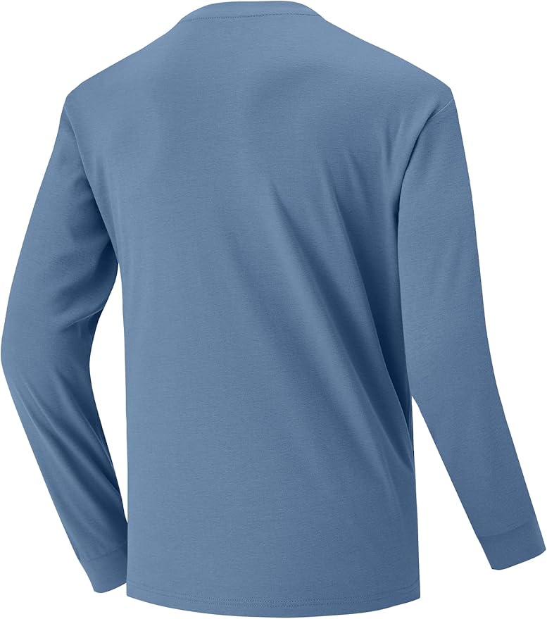 FR Shirts for Men 6.5oz Lightweight Fire Resistant Shirts for Men Long Sleeve NFPA2112/CAT2