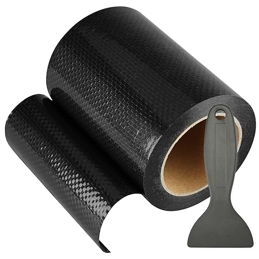 RV Underbelly Tape 6" x50', RV Underbelly Material, Waterproof Permanent Sealing Adhesive for RV, Camper Travel Trailer, Mobile Home, Tear Repair Patch