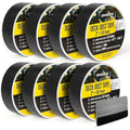 Deck Joist Tape for Decking, 2 inch x 50 Feet Roll, 8-Pack – Self-Adhesive Butyl Waterproof Flashing Tape, Protects Deck Beams from Rot and Decay, Easy-to-Apply