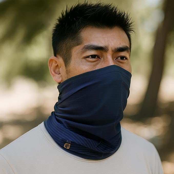 Performance neck gaiter - UPF50+ Ultra Soft & Breathable all season sport mask for Men and Women