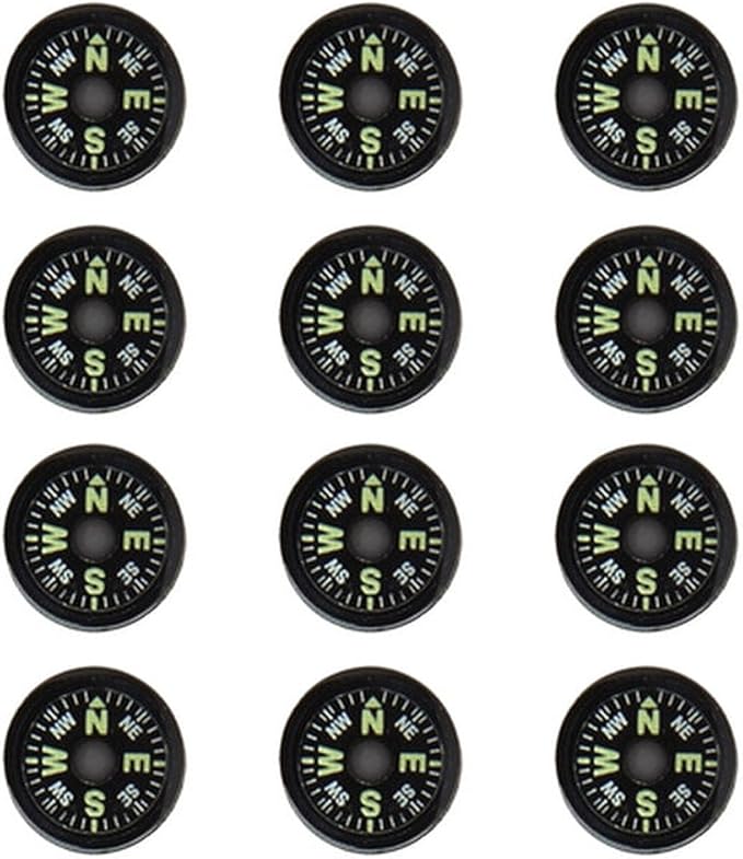 Sun Company Compass Capsules - Pack of 12 Compasses | Different Sizes and Grades Available
