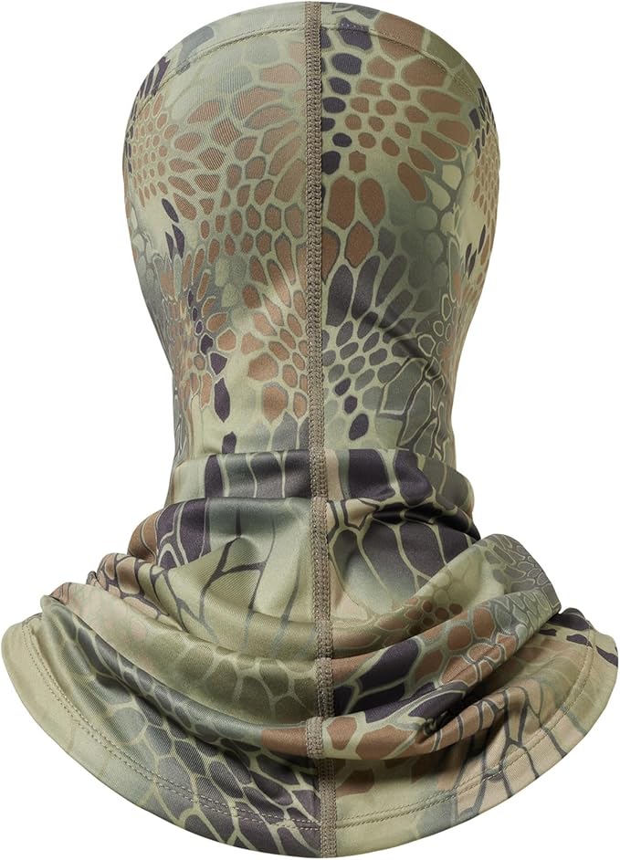 BASSDASH Neck Gaiter Mask UPF 50 Sun Protection for Men & Women, Fishing, Hiking, Outdoor