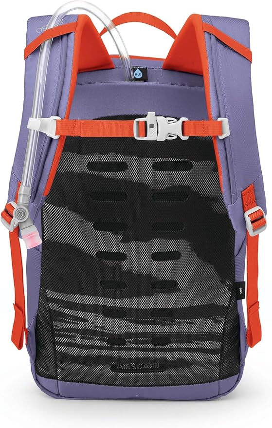 Osprey HydraJet 12L Kids' Hiking Backpack with Hydraulics Reservoir, Euphoria Purple