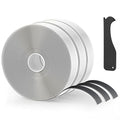 Butyl Tape Black 1" x 30 Ft None Hardening Premium Butyl Caulk Tape for RV Window Glazing Roofing Leak Opening Pipe Plumbing Fixture EPDM Roof Patching(3 Pack)