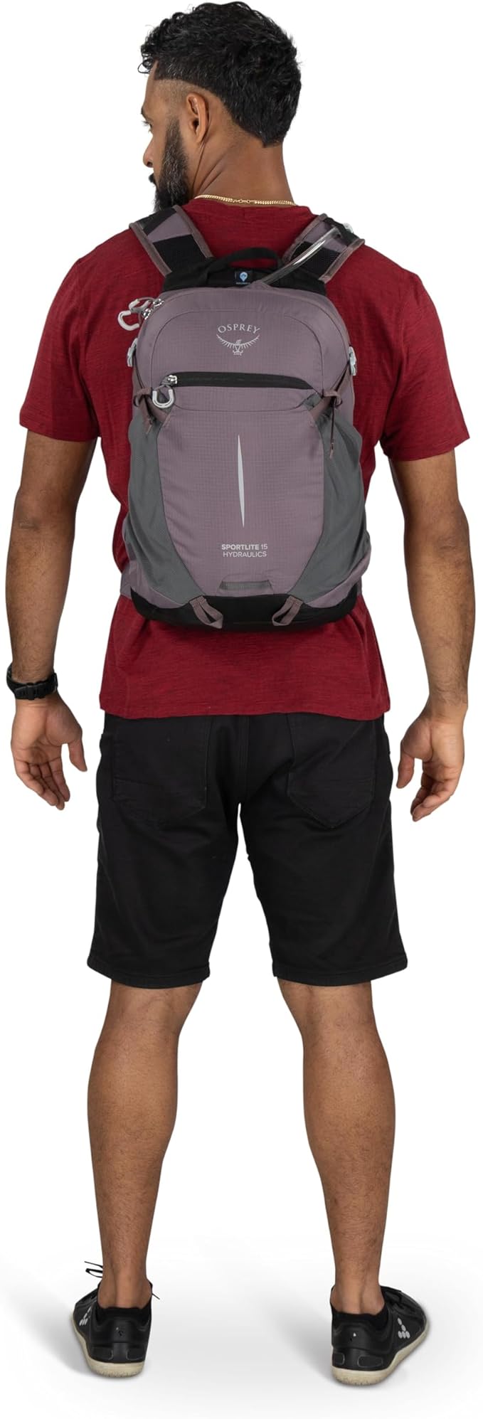 Osprey Sportlite Lightweight Hiking Backpack with Hydraulics Reservoir for Men & Women - Everyday Hydration Travel Bag