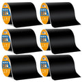 ADHES Deck Joist Tape, 6" x 50', 6 Rolls Weather Resistance & Waterproof Butyl Joist Tape for Decking, Deck Flashing Tape, Ideal for Wood Decks Beams Roof, Outdoor Construction Use