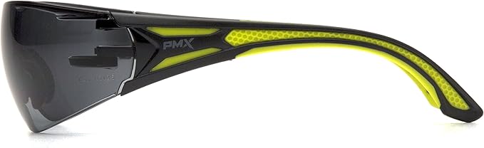 Pyramex Endeavor Plus Safety Glass Black/Gray Frame With Foam Padding Clear H2MAX Anti-fog Lens