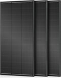 18BB 600 Watt Solar Panel, 3pcs 200W N-Type Solar Panels, 25% High-Efficiency Monocrystalline Module PV, for 12V/24V Battery, Home, Trailer, Camping, Marine, Boat, Farm, RV and Off-Grid