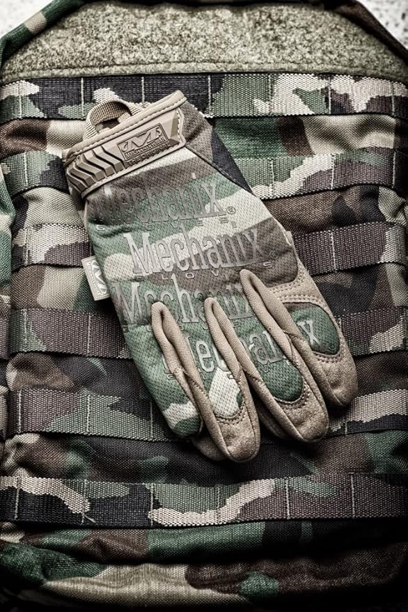Mechanix Wear - Original Woodland Camo Tactical Gloves (XX-Large, Camouflage)