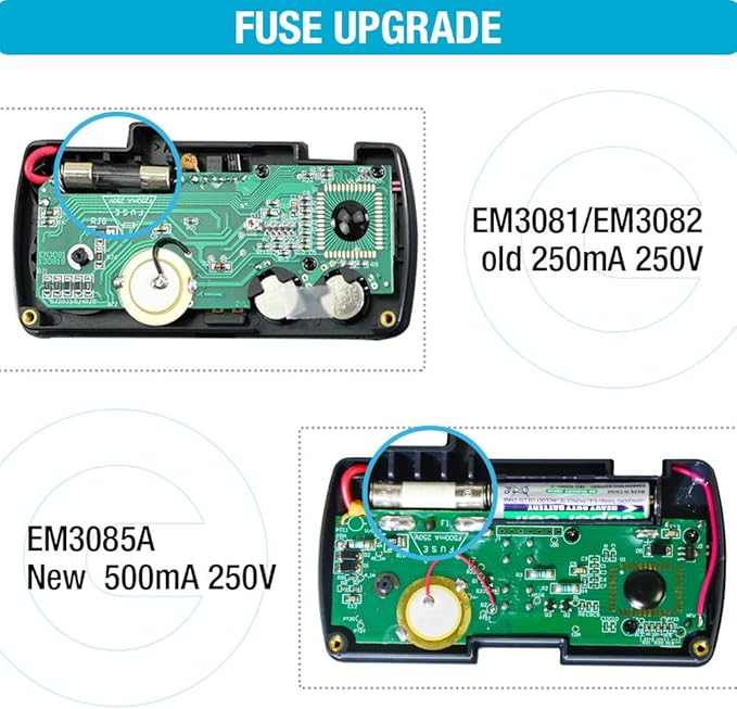 allsun Auto Ranging Pocket Tiny Digital Multimeter, Mini Electrical Travel Meter AC/DC Ohm Volt NCV Amp Capacitance Frequency Diode Continuity