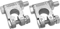 Ampper Military Spec Battery Terminal End, Top Post Battery Terminal Set for Marine Car Boat RV and Vehicles (1 Pair)
