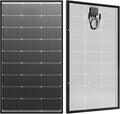 100 Watt Solar Panel, N-Type 16BB 100W Solar Panels, Monocrystalline 25% High Efficiency 12V Solar Module for Boat, Home, RV Battery and Off-Grid Applications