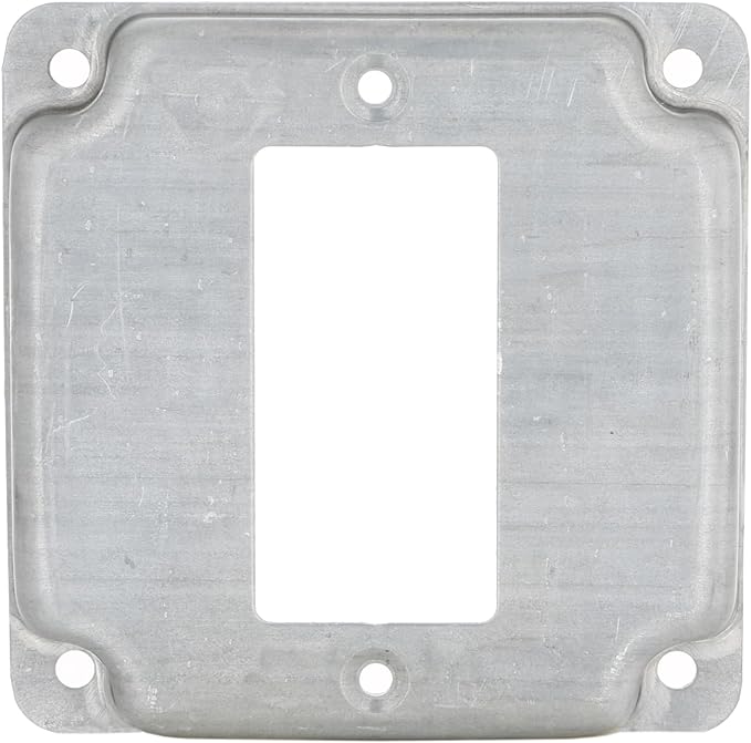 Hubbell-Raco 808C 1 GFCI 4-Inch Square Exposed Work Cover